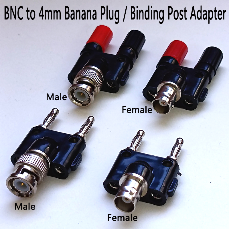 Electronics Repair Equipment - 1PC BNC Male/Female to 4mm Dual