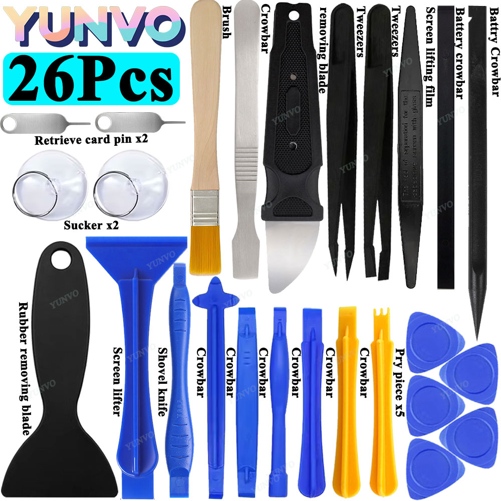 Electronics Repair Equipment - Universal Screen Opening Pry Tool Kit,