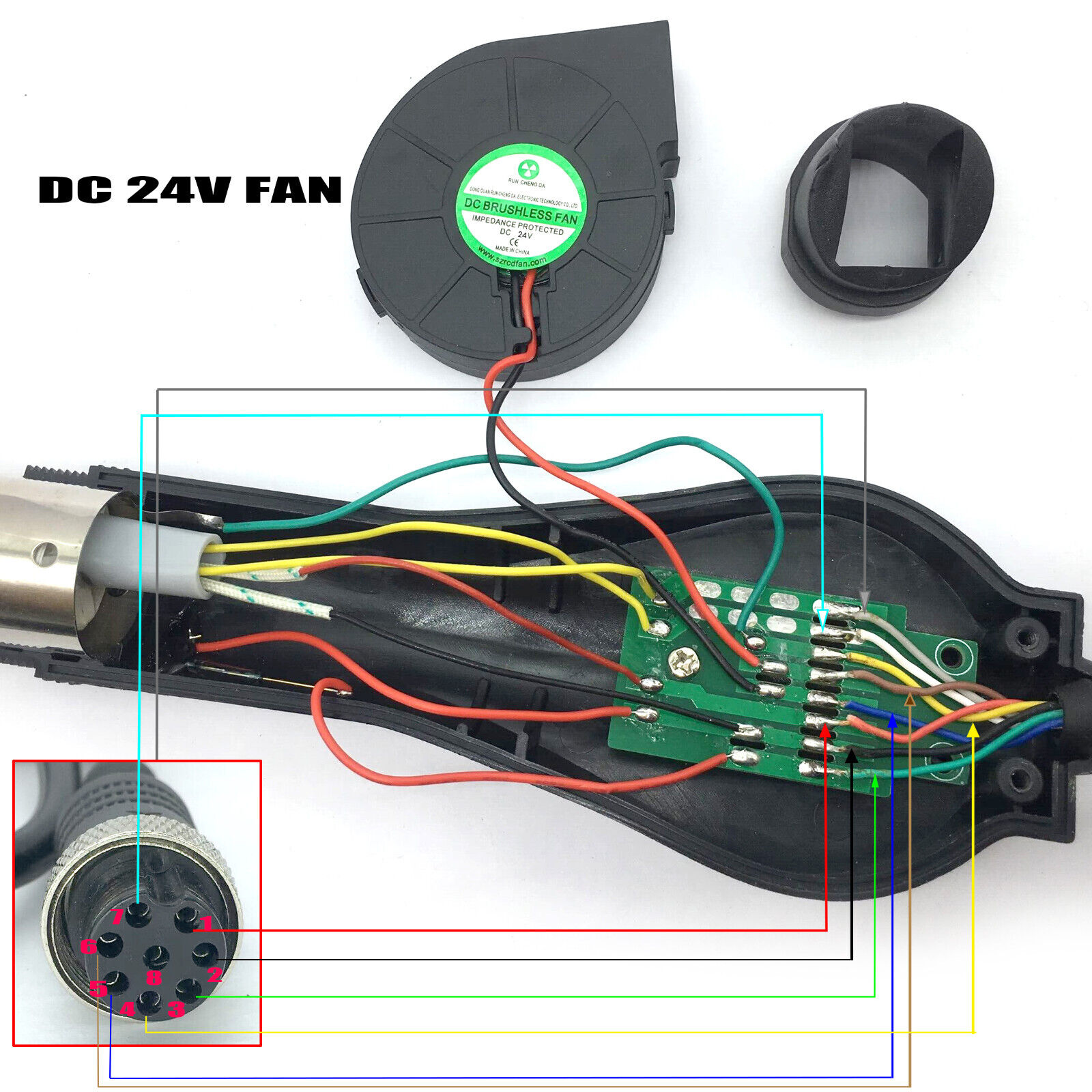 AC 110V Heat Gun Hot Air Desol - Hot Air Station 858 review and price