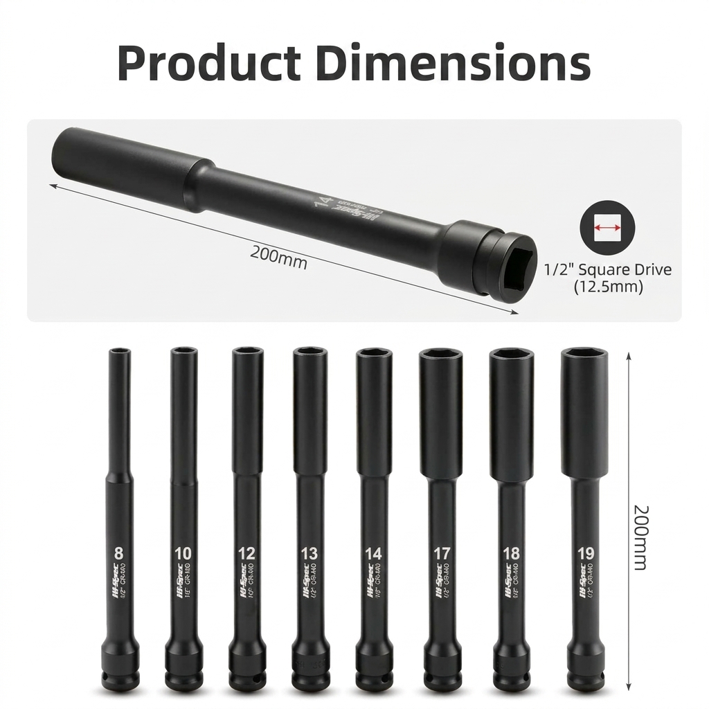 1/2 Inch Drive Extra Long Impa - Electronics Repair Equipment review and price
