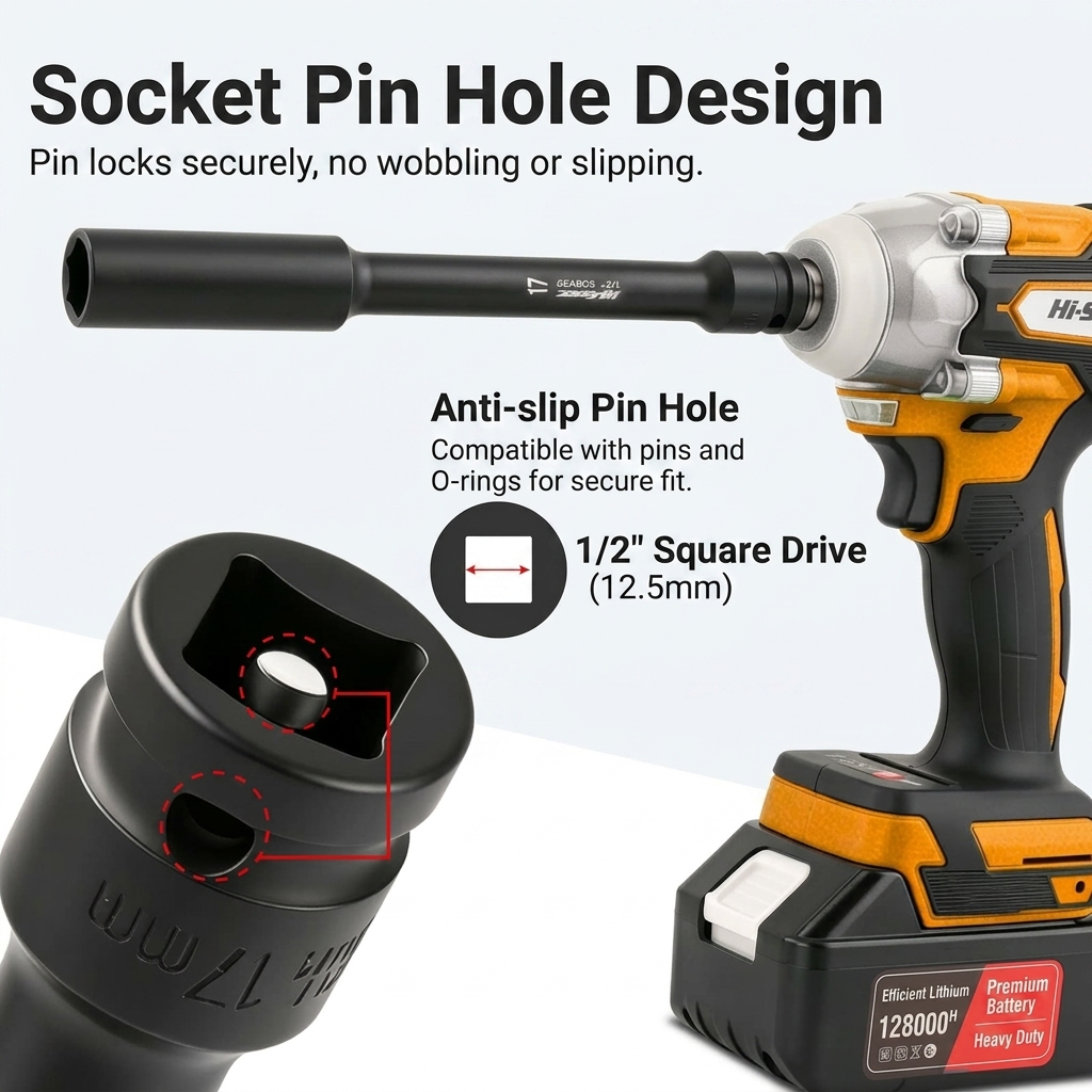 1/2 Inch Drive Extra Long Impa - Electronics Repair Equipment review and price