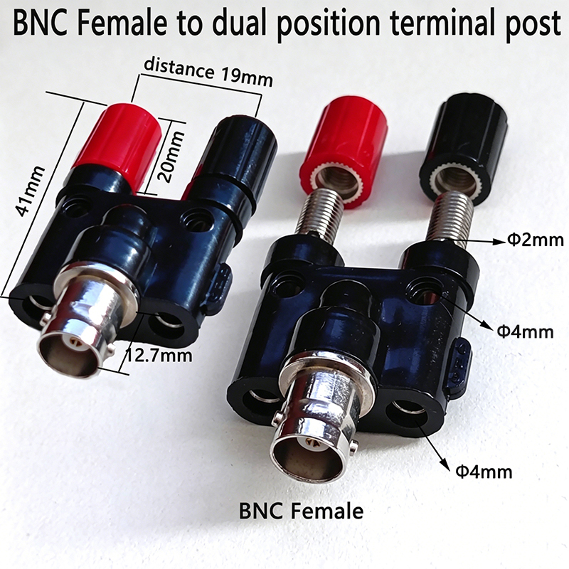 1PC BNC Male/Female to 4mm Dua - Electronics Repair Equipment review and price