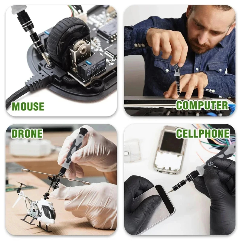 Portable 115in1 Magnetic Screw - Electronics Repair Equipment review and price