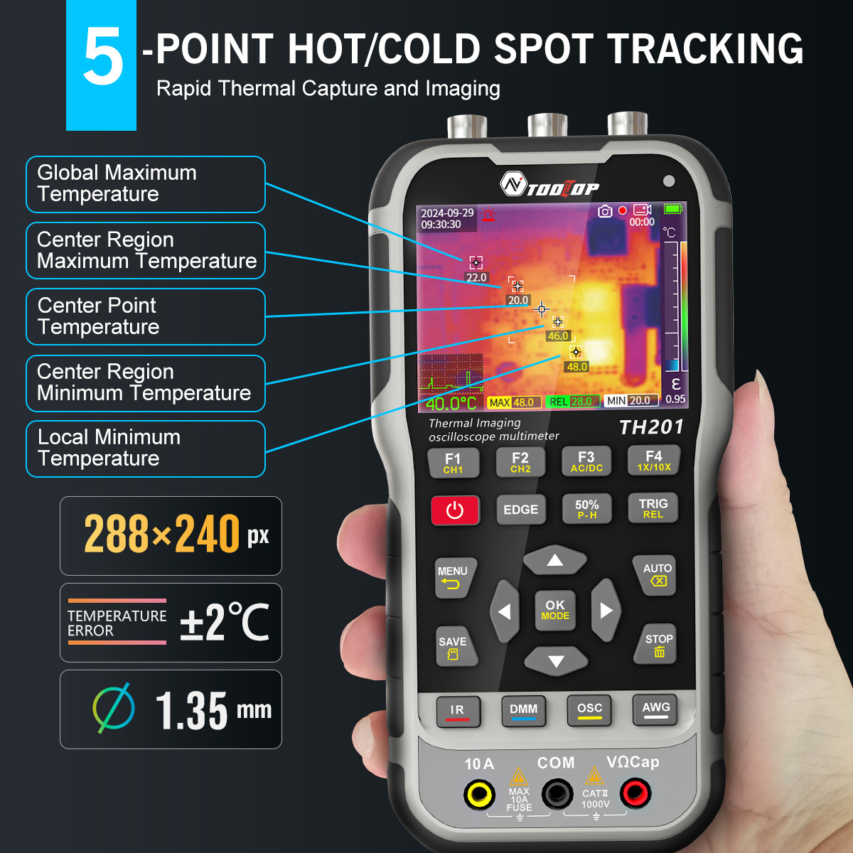 TOOLTOP TH201 4in1 Thermal Ima - Electronics Repair Equipment review and price
